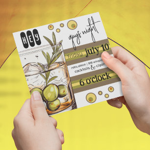 Invitation Verre rocheux   Olives   Sortie nocturne des garço