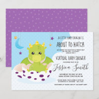 Vers Hatch Dragon | Baby shower virtuel
