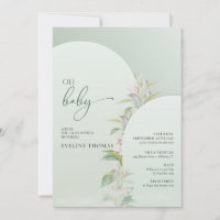vert folaige blush floral boho oh bébé