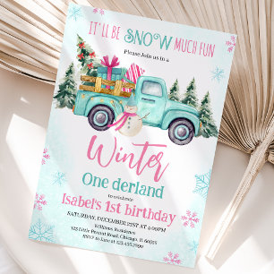 Invitation Vert Menthe Ça Va être une Fête d'Anniversaire de