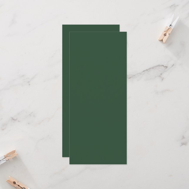 Invitation Vert pin (Devant/Arrière en situation)