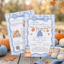 Vêtements de petit garçon citrouille Baby Shower d