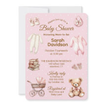 Vêtements et Cadeaux Ourson Rose Pâle - Cadeaux de