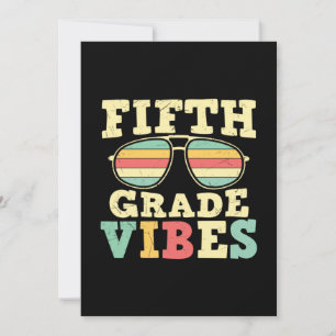 Invitation Vibes de 5e année pour enseignant