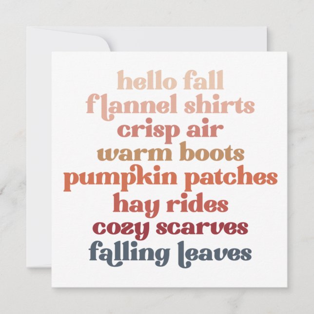 Invitation Vibes De Patch citrouille Seulement Automne Automn (Devant)