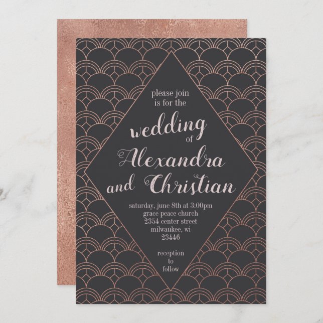 Invitation Vibes déco (Devant / Derrière)