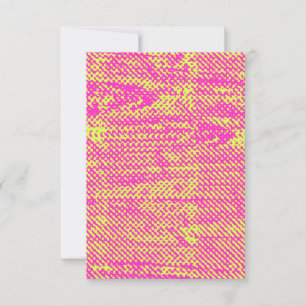 Invitation Vibrant Neon demi-ton Grunge Anniversaire Invitati