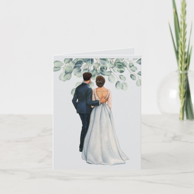 Invitation Vibrations de mariage (Devant)