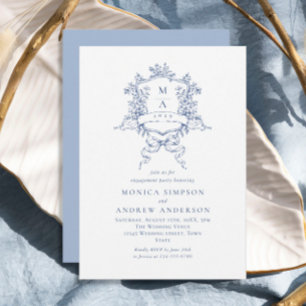 Invitation Victorian Ornate Crest