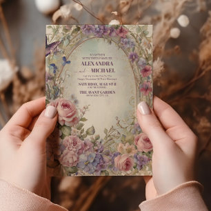 Invitation Victorian Royal Elegance Mariage