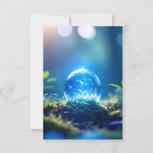 Invitation vide plat 3.5x5 Matte de signature