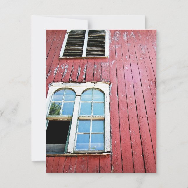 Invitation Vieille Barne Rouge (Devant)