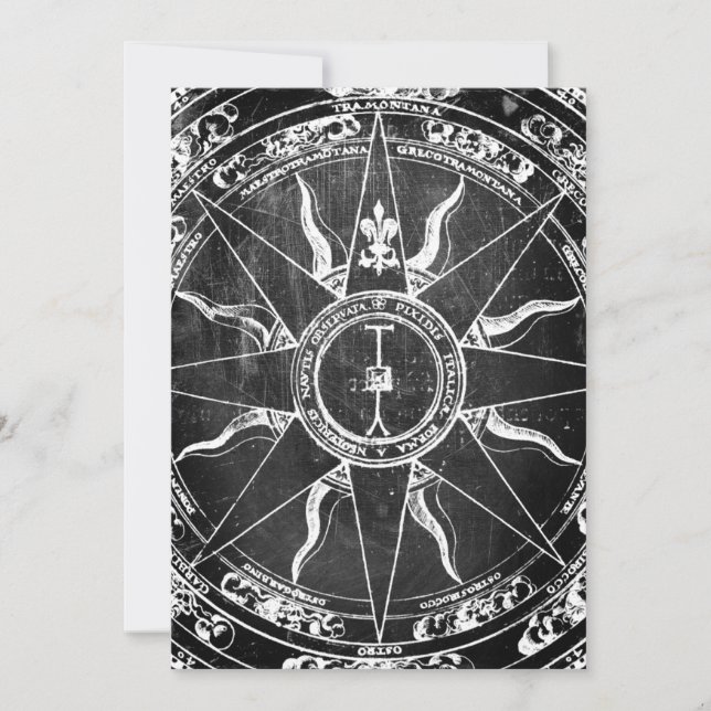 Invitation Vieille Rose des Vents (Devant)