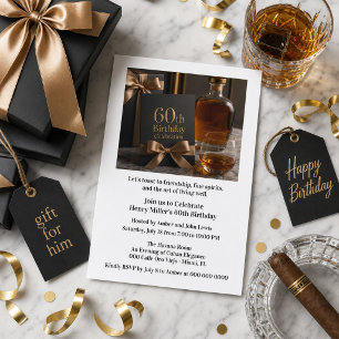 Invitation Vieilli à la perfection   Whisky 60e anniversaire