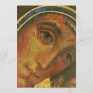 Invitation Vierge Marie Voie néocatechuménale