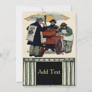 Invitation Vieux Fashion Cookout Party