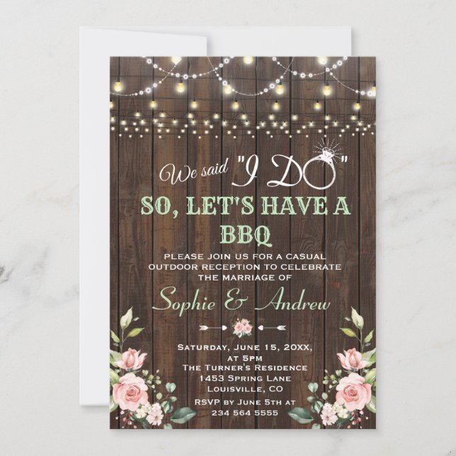 Invitation Vieux Luminaires Floraux Vieux Lants De Chaîne De  (Devant)