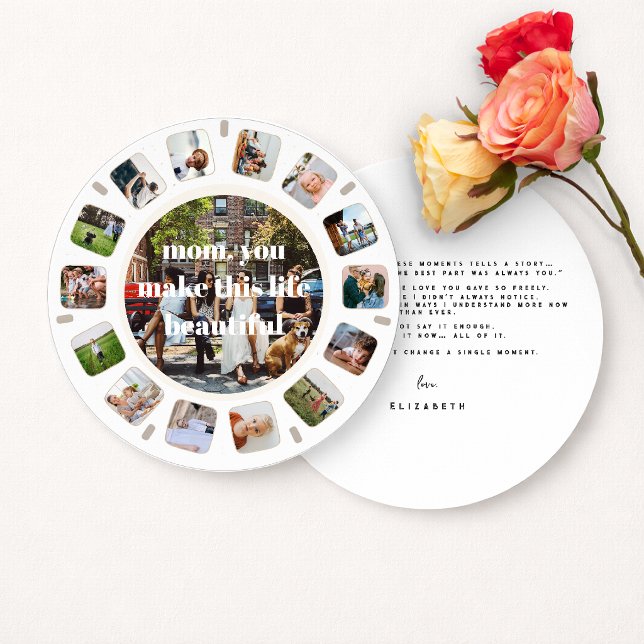 Invitation Viewfinder Memories Mother’s Day Photo Card (Créateur téléchargé)