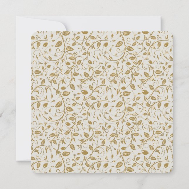 Invitation Vignes d'or (Devant)