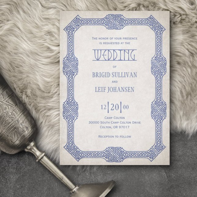Invitation Viking Celtic Gamer Mariage (Créateur téléchargé)