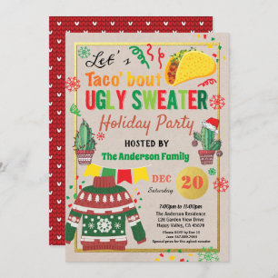 Invitation Vilain fête de Noël