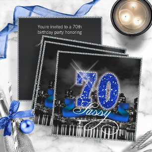 Invitation Ville Lumières Sassy Soixante-dix ID191