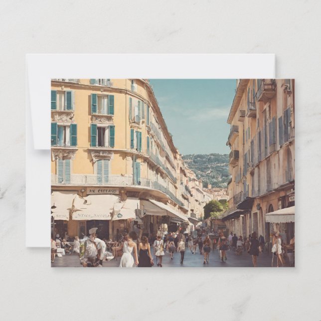 Invitation Ville Nice (Devant)
