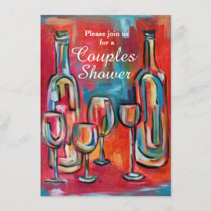 Invitation Vin Couples Wedding shower