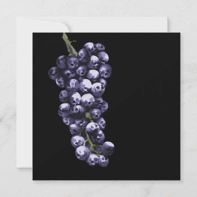 Invitation vin de la mort (Devant)