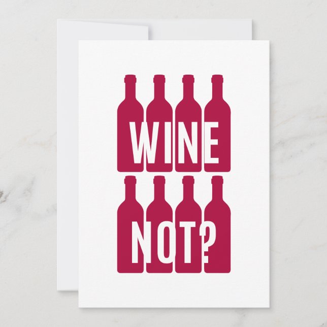 Invitation Vin non (Devant)
