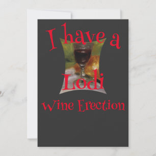 Invitation Vin rouge blanc Vino Vin pays Californie Oregon