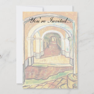 Invitation Vincent Van Gogh - Corridor De L'Hôpital Saint-Pau