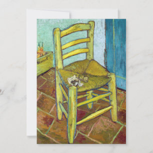Invitation Vincent van Gogh - La chaise de Van Gogh