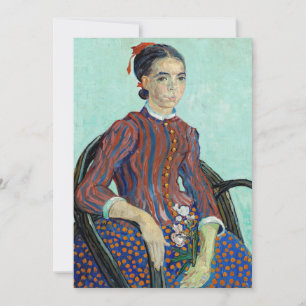 Invitation Vincent van Gogh - La Mousme