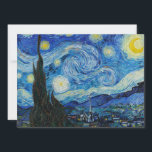 Invitation Vincent Van Gogh La Nuit étoilée<br><div class="desc">Vincent Van Gogh's The Starry Night Detail</div>