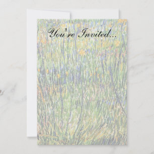 Invitation Vincent Van Gogh - Prairie en Fleurs Beaux-Arts