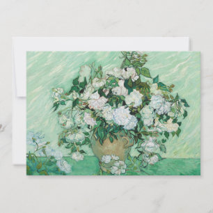 Invitation Vincent van Gogh - Roses
