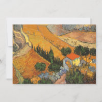 Vincent van Gogh - Vallée avec laboureur