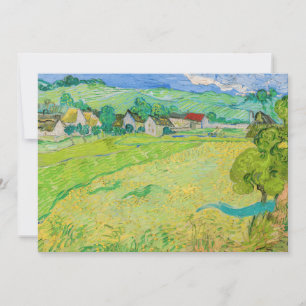 Invitation Vincent van Gogh - Vue des Vessenots près d'Auvers
