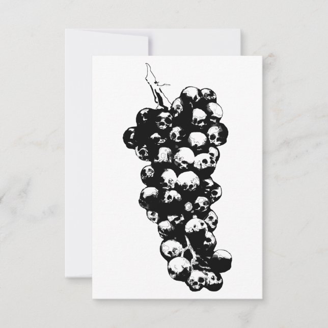 Invitation vino de la muerte (Devant)