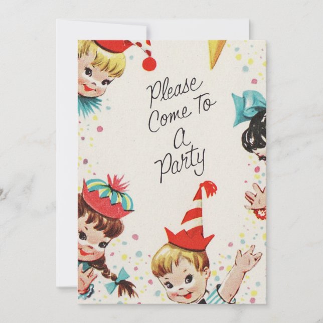 Invitation vintage (Devant)