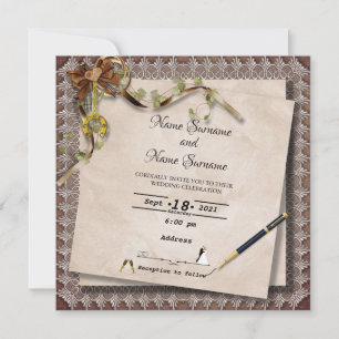 Invitation Vintage