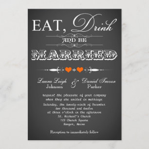Invitation vintage 7 de mariage de tableau de