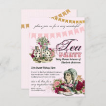 Vintage Alice au Pays des merveilles Tea Party