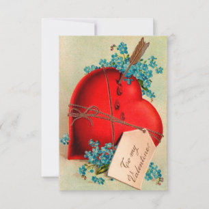 Invitation Vintage Big Red