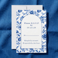 Vintage Blue logiciel mariage Floral