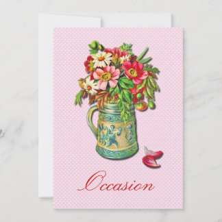 Invitation Vintage Bouquet