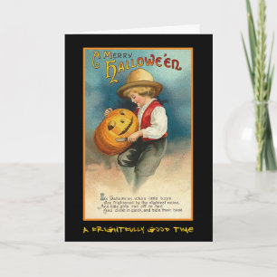Invitation vintage De La Fête D'Halloween Avec Un