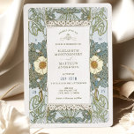 Invitation Vintage Dusty Bleu Art Nouveau Victorien Mariage<br><div class="desc">Invitations de mariage Art Nouveau Vintage par Alphonse Mucha dans un design floral, romantique et fantaisiste. Les fleurs victoriennes complètent les polices art déco classiques. Entrez vos informations personnalisées, et vous avez terminé. Si vous souhaitez modifier la conception, cliquez simplement sur le bouton bleu "Customiser". Merci tellement pour considérer mon...</div>