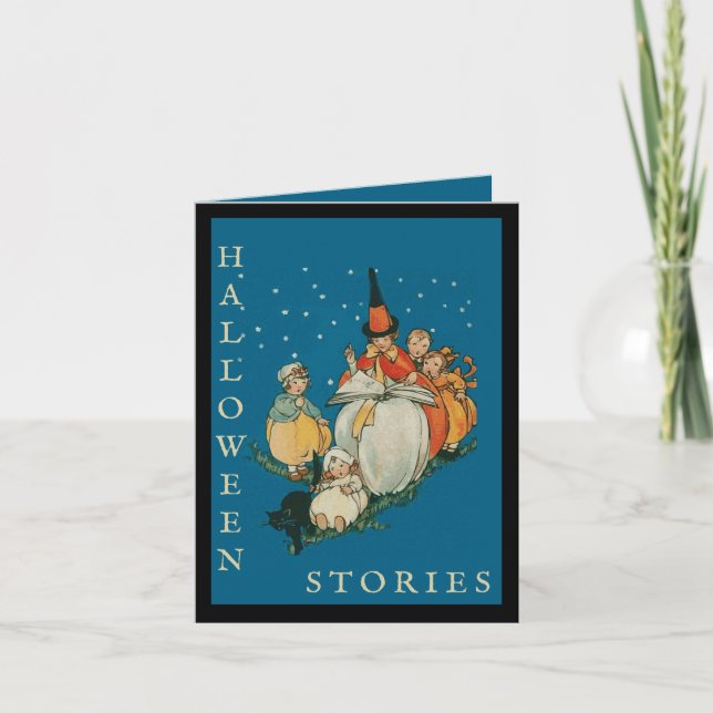 Invitation Vintage Halloween (Devant)